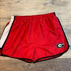 UGA- running shorts XL